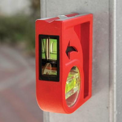 KAPRO CYCLOPS Mini vaterpas med DualView, V-spor og magnet